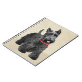 Schildpadschilders - Kute Original Dog Art Notitieboek (Linkerzijde)