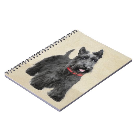 Schildpadschilders - Kute Original Dog Art Notitieboek (Linkerzijde)