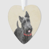 Schildpadschilders - Kute Original Dog Art Ornament (voorkant)