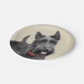 Schildpadschilders - Kute Original Dog Art Papieren Bordje (Gekanteld)