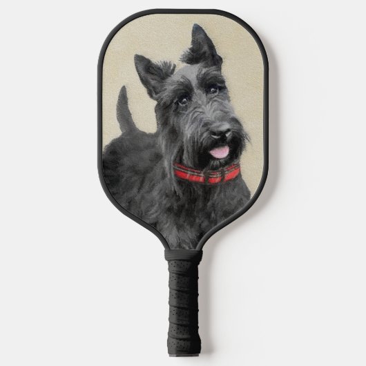 Schildpadschilders - Kute Original Dog Art Pickleball Paddle (Voorkant)