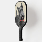 Schildpadschilders - Kute Original Dog Art Pickleball Paddle (Links)