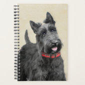 Schildpadschilders - Kute Original Dog Art Planner (Voorkant)