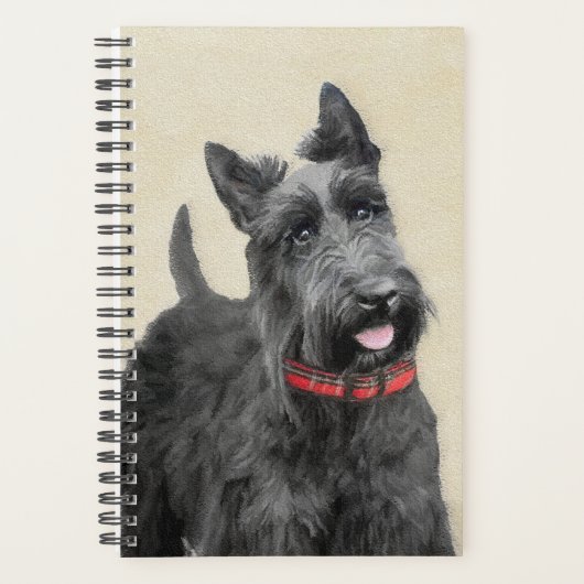 Schildpadschilders - Kute Original Dog Art Planner (Voorkant)
