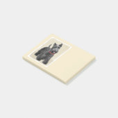 Schildpadschilders - Kute Original Dog Art Post-it® Notes (Schuin)