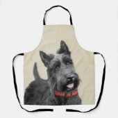 Schildpadschilders - Kute Original Dog Art Schort (Voorkant)