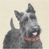 Schildpadschilders - Kute Original Dog Art Sticker (Voorkant)