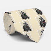 Schildpadschilders - Kute Original Dog Art Stropdas (Opgerold)