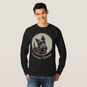 Schildpadschilders - Kute Original Dog Art T-shirt (Voorkant volledig)