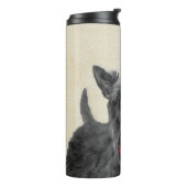 Schildpadschilders - Kute Original Dog Art Thermosbeker (Gedraaid links)