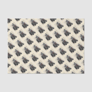 Schildpadschilders - Kute Original Dog Art Tissuepapier