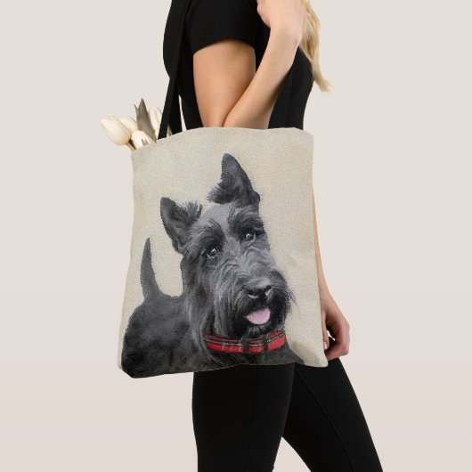 Schildpadschilders - Kute Original Dog Art Tote Bag (Dichtbij)