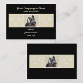 Schildpadschilders - Kute Original Dog Art Visitekaartje (Voorkant / Achterkant)