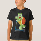 Schildpadscooter T-shirt (Voorkant)