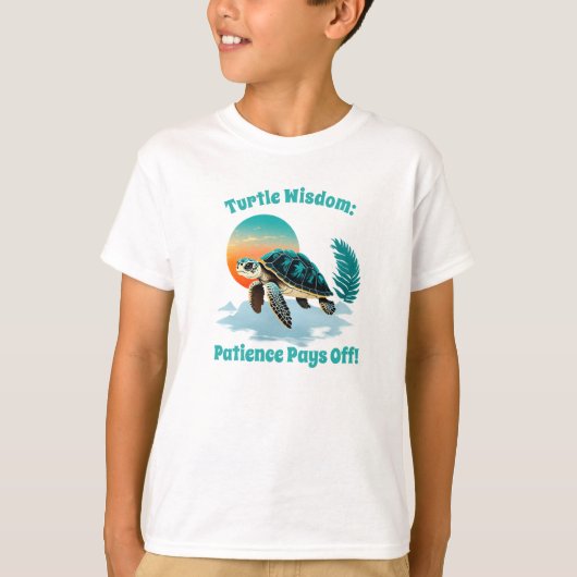 Schildpadsporen: Wijsheid in Beweging T-shirt (Voorkant)