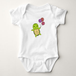 Schildpadvlies kinderen romper
