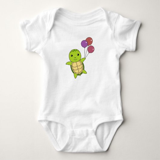 Schildpadvlies kinderen romper (Voorkant)