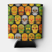 Schildpadvlies naadloos patroon 2018 blikjeskoeler (Voorkant)