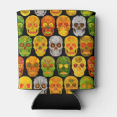 Schildpadvlies naadloos patroon 2018 blikjeskoeler (Achterkant)