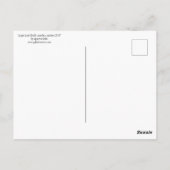 Schildpadvlies naadloos patroon 2018 briefkaart (Achterkant)