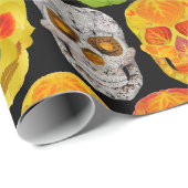 Schildpadvlies naadloos patroon 2018 cadeaupapier (Rol Hoek)