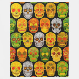 Schildpadvlies naadloos patroon 2018 fleece deken