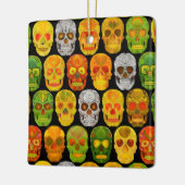 Schildpadvlies naadloos patroon 2018 keramisch ornament (Links)