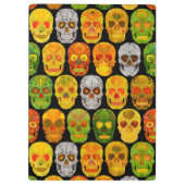 Schildpadvlies naadloos patroon 2018 klembord (Achterkant)