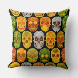 Schildpadvlies naadloos patroon 2018 kussen