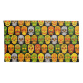 Schildpadvlies naadloos patroon 2018 kussensloop (Achterkant-Rechts)