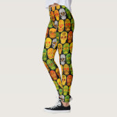 Schildpadvlies naadloos patroon 2018 leggings (Links)