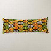 Schildpadvlies naadloos patroon 2018 lichaamskussen (Achterkant)