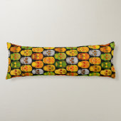 Schildpadvlies naadloos patroon 2018 lichaamskussen (Voorkant)