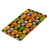 Schildpadvlies naadloos patroon 2018 magneet (Linkerzijde)