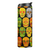 Schildpadvlies naadloos patroon 2018 thermosbeker (Gedraaid links)