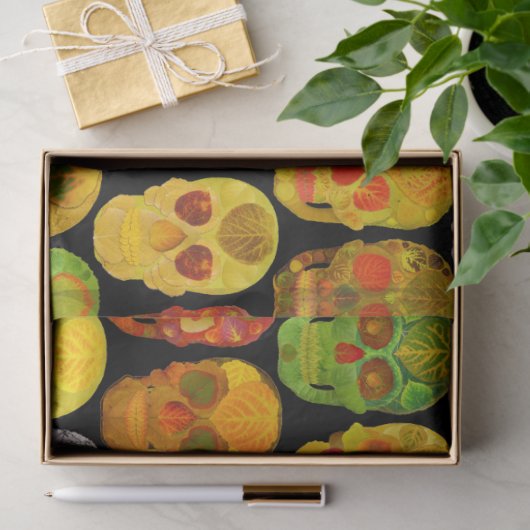 Schildpadvlies naadloos patroon 2018 tissuepapier (Geschenk)