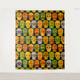 Schildpadvlies naadloos patroon 2018 wandkleed