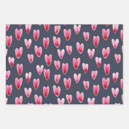 Schildpapier met kartonnen vellen, geverfd, voor h inpakpapier vel