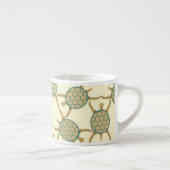 Schildpatroon Espresso Kop (Rechts)