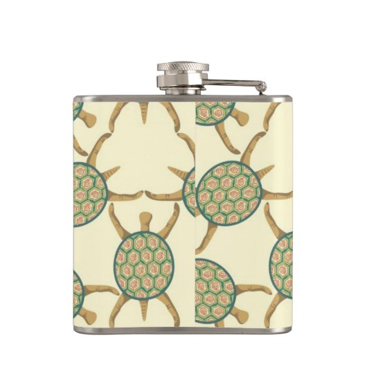 Schildpatroon Heupfles (Achterkant)