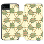 Schildpatroon Incipio iPhone Portemonnee Hoesje (Agenda Open)