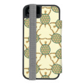 Schildpatroon Incipio iPhone Portemonnee Hoesje (Agenda Achterkant)