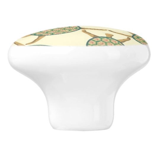 Schildpatroon Keramische Knop (Zijkant)