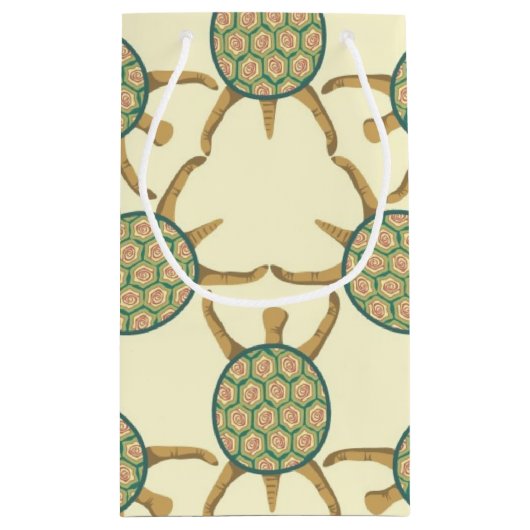 Schildpatroon Klein Cadeauzakje (Achterkant)