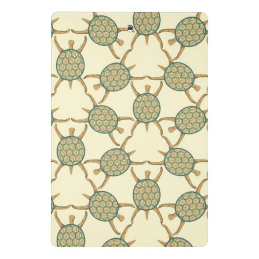 Schildpatroon Mini Klembord (Achterkant)