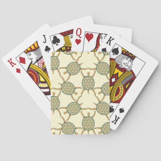 Schildpatroon Speelkaarten (Achterkant)