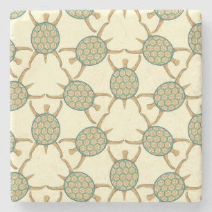 Schildpatroon Stenen Onderzetter