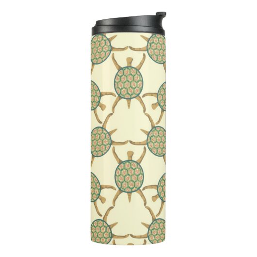 Schildpatroon Thermosbeker (Gedraaid links)