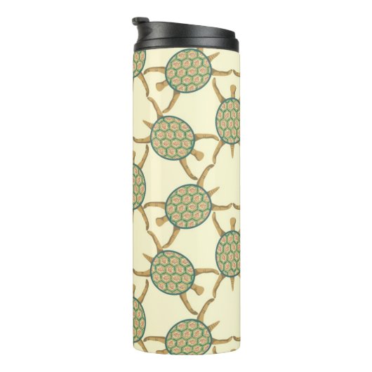 Schildpatroon Thermosbeker (Geroteerd rechts)