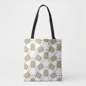 Schildpatroon Tote Bag (Voorkant)
